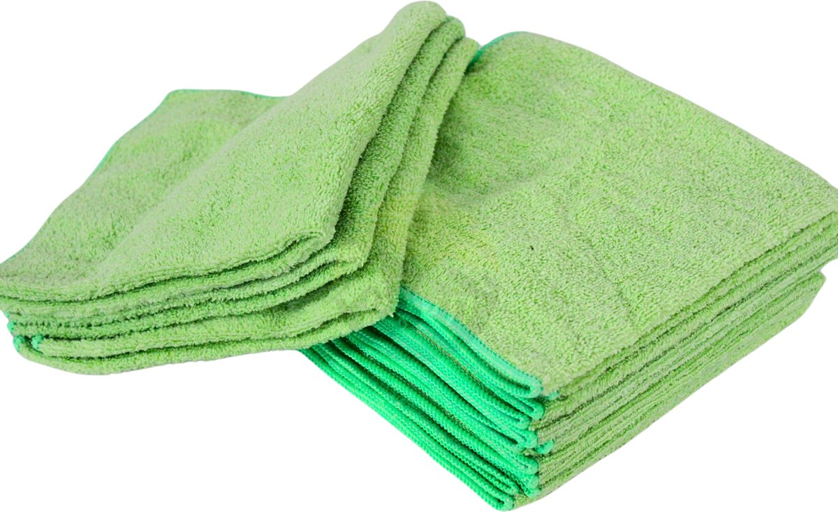 Microfiber cloths - polishing cloths 40 x 40 cm - 80 pieces