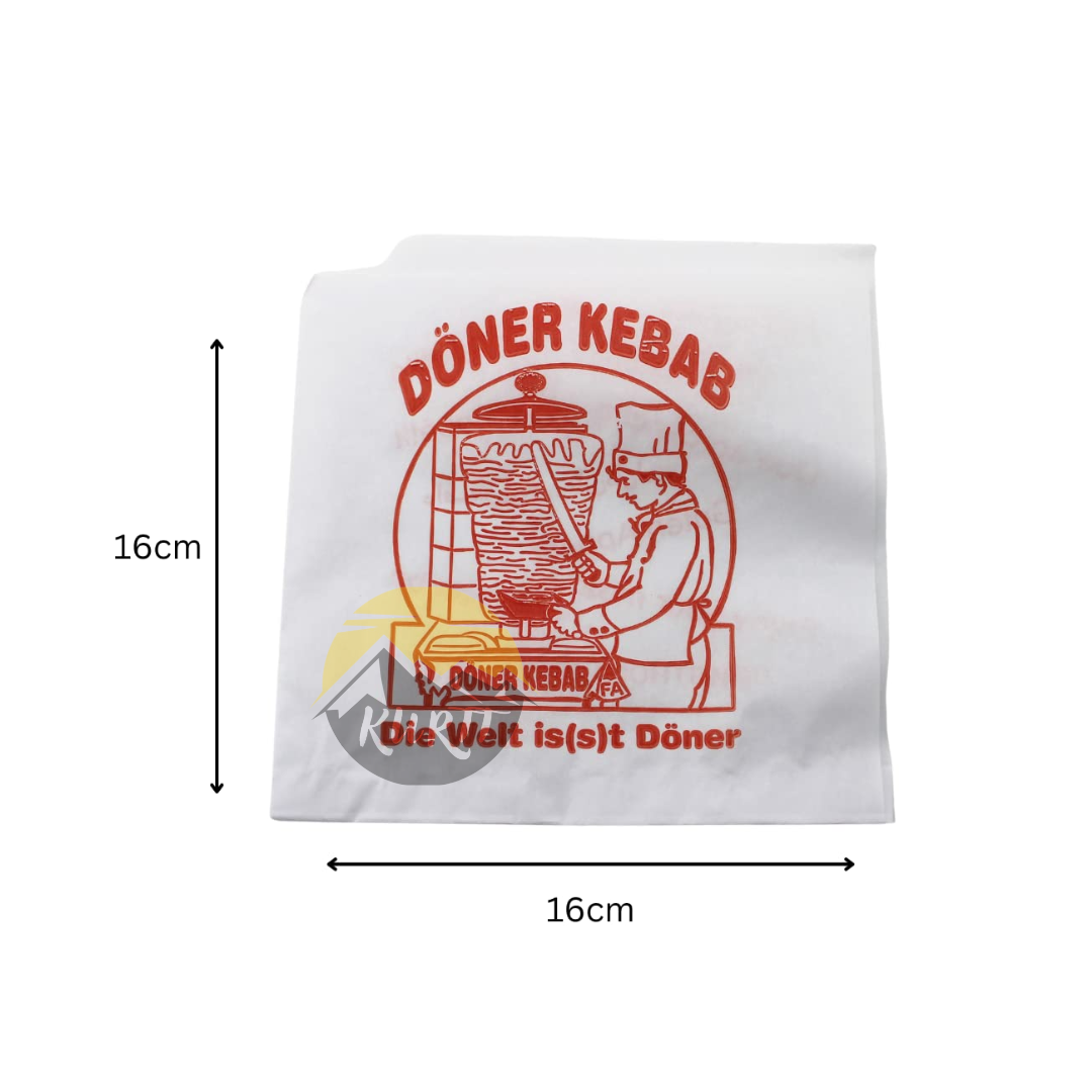 Sacs de doner 16 x 16 cm