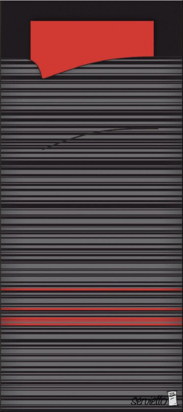 Sacs de couverts, y compris les tissus - 100 pièces