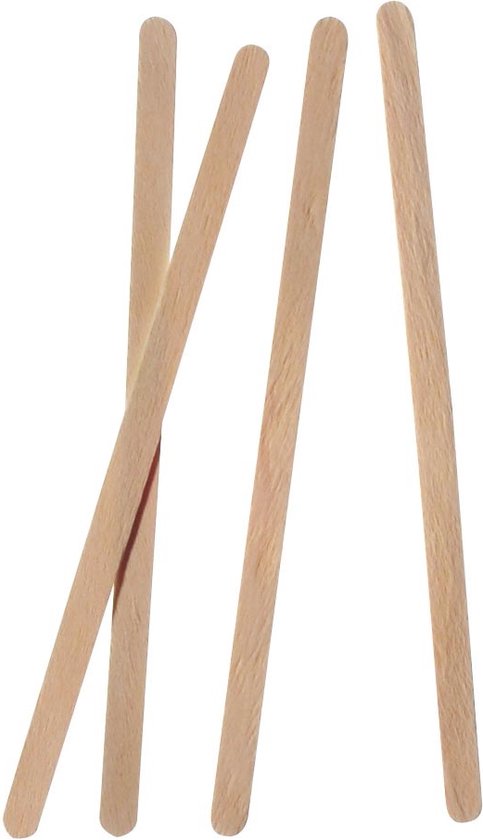 Barres d'agitation en bois - 1000 pièces