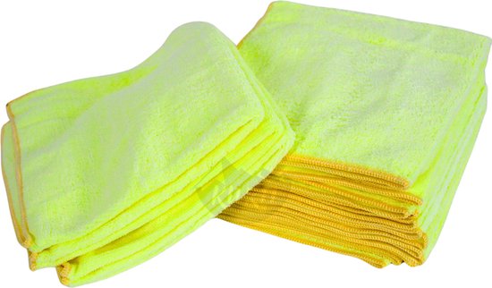 Microfiber cloths - polishing cloths 40 x 40 cm - 80 pieces
