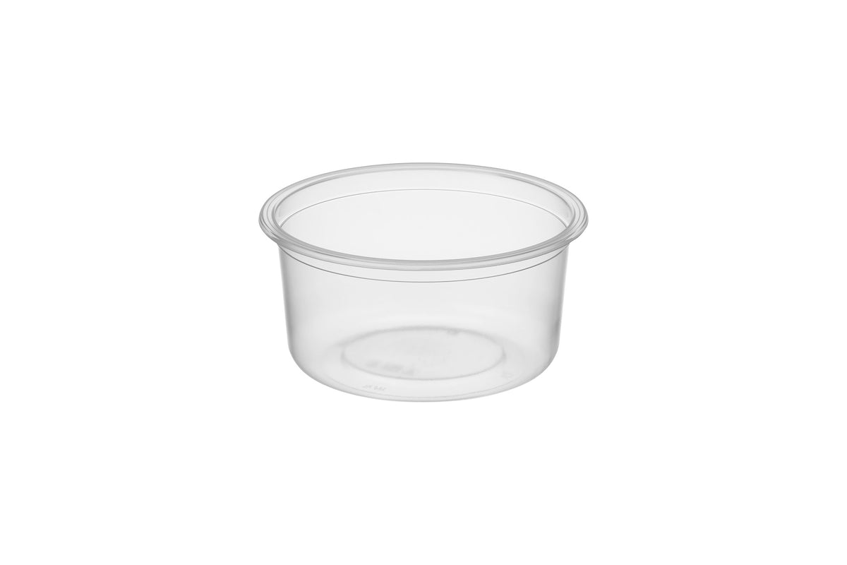 Ronde PP Sealbakjes Transparant Ø 115 mm – 250, 350 of 500 ml – per 50, 100 of 500 stuks