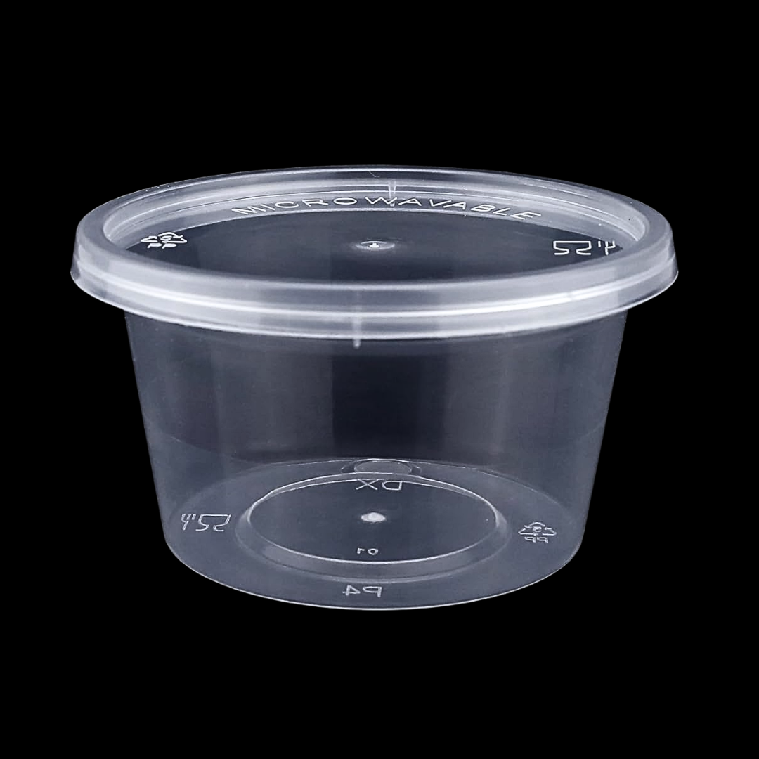 Sauce cups with lids 100cc - 500 pieces incl. SUP