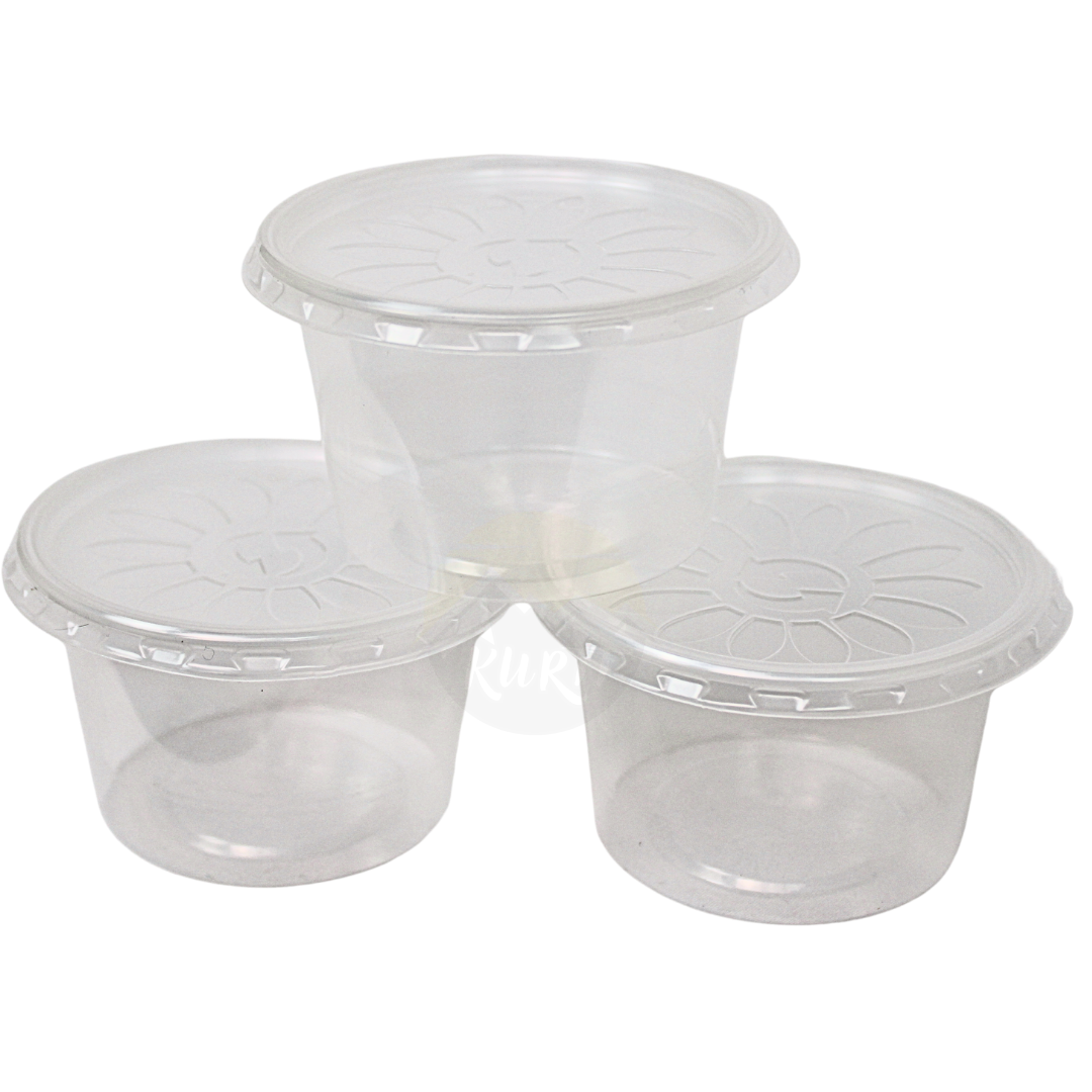 Sauce cups with lids 80cc - 500 pieces incl. SUP