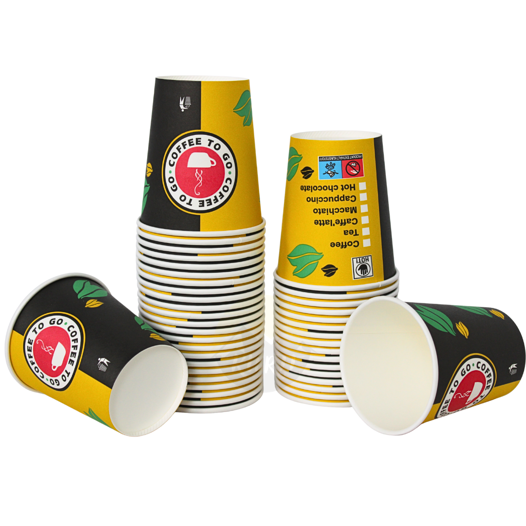 Coffee cups 200ml 8oz - 1000 pieces incl. SUP