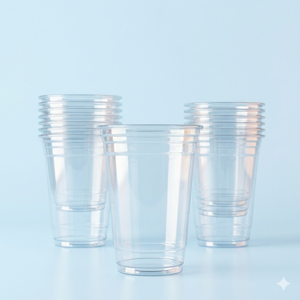 Bierbekers 400ml Transparant Plastic – Wegwerpbekers Breukbestendig