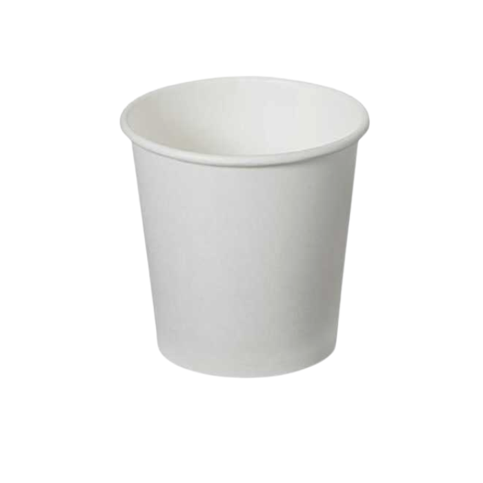 Espresso 120 ml 4 oz blanc - 1000 pièces incl. SOUPER
