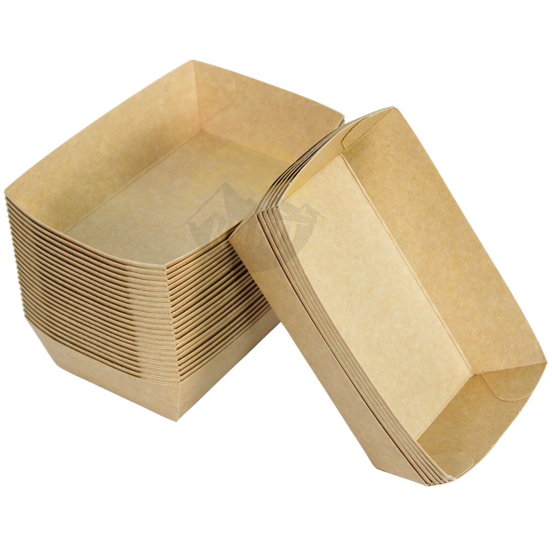 Snackbakjes, Frietbakjes, Kraftpapier A9