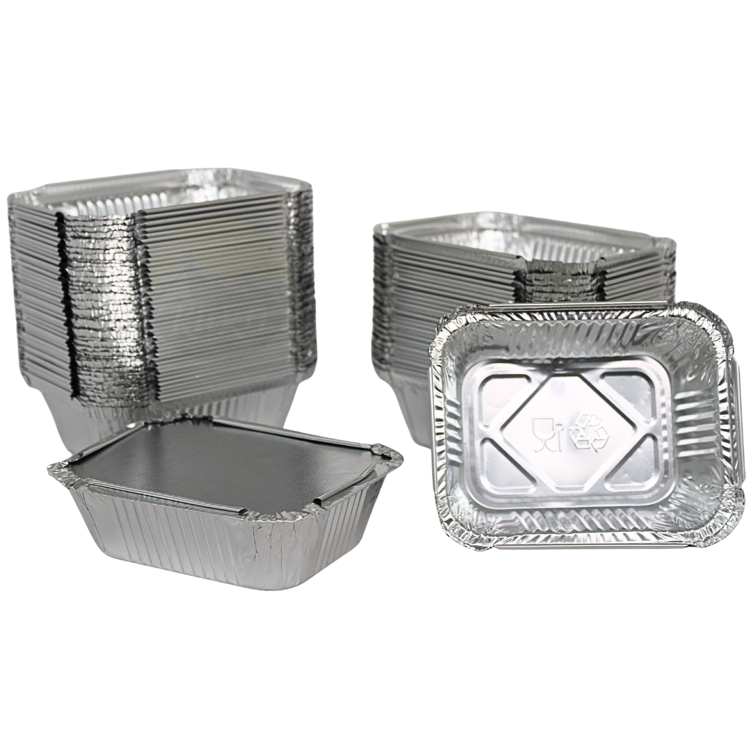 Aluminiumbakje 250 L - 100 stuks