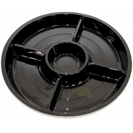 Fondue dish 5-compartment 26cm - 10 pieces