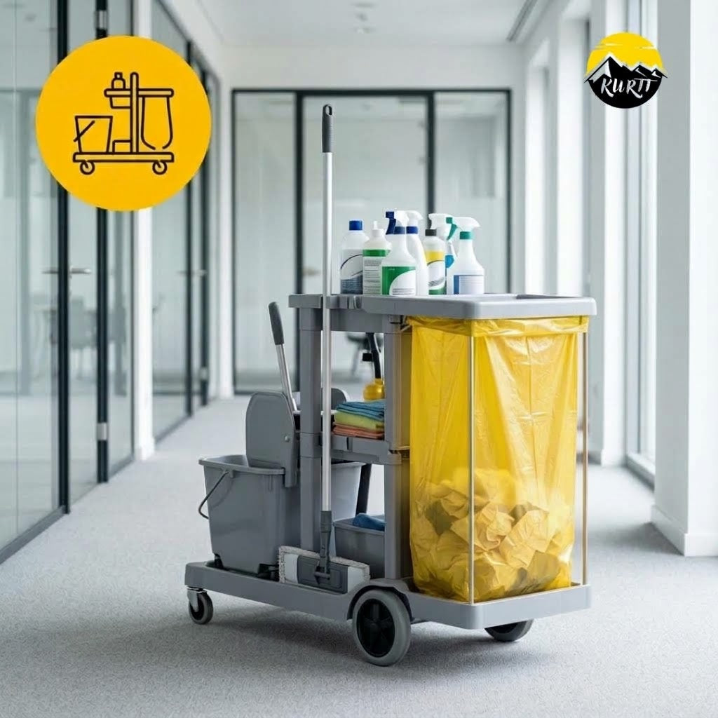 HDPE Afvalzakken 70 x 110 cm T25 Geel – 25 x 20 stuks - 500 zakken