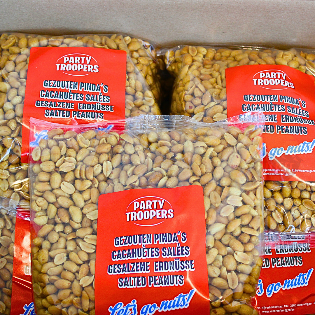 Gezouten pinda's, Cocktailsnacks - 1 KG