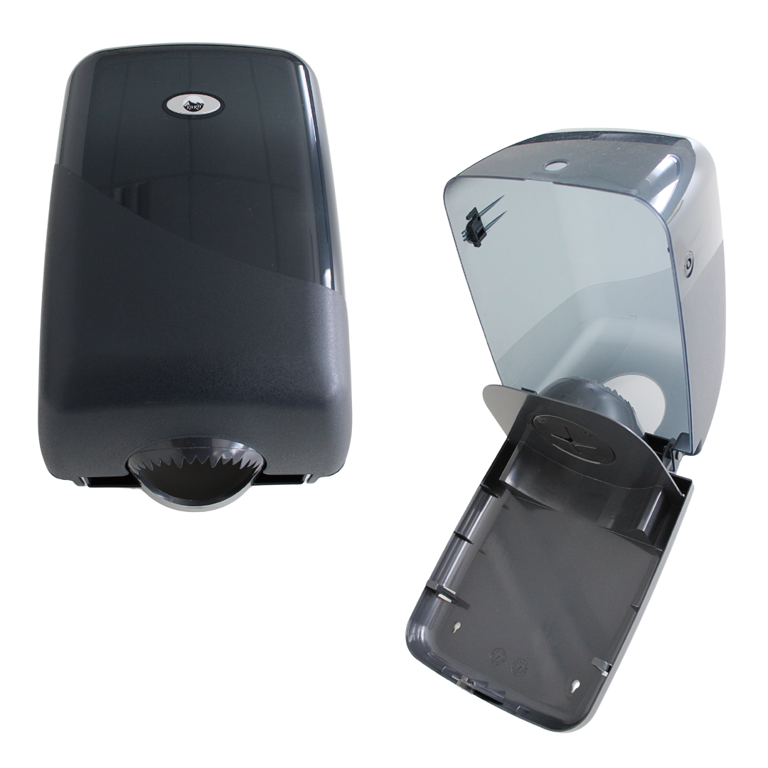 Dispensateur MIDI en papier de nettoyage - noir