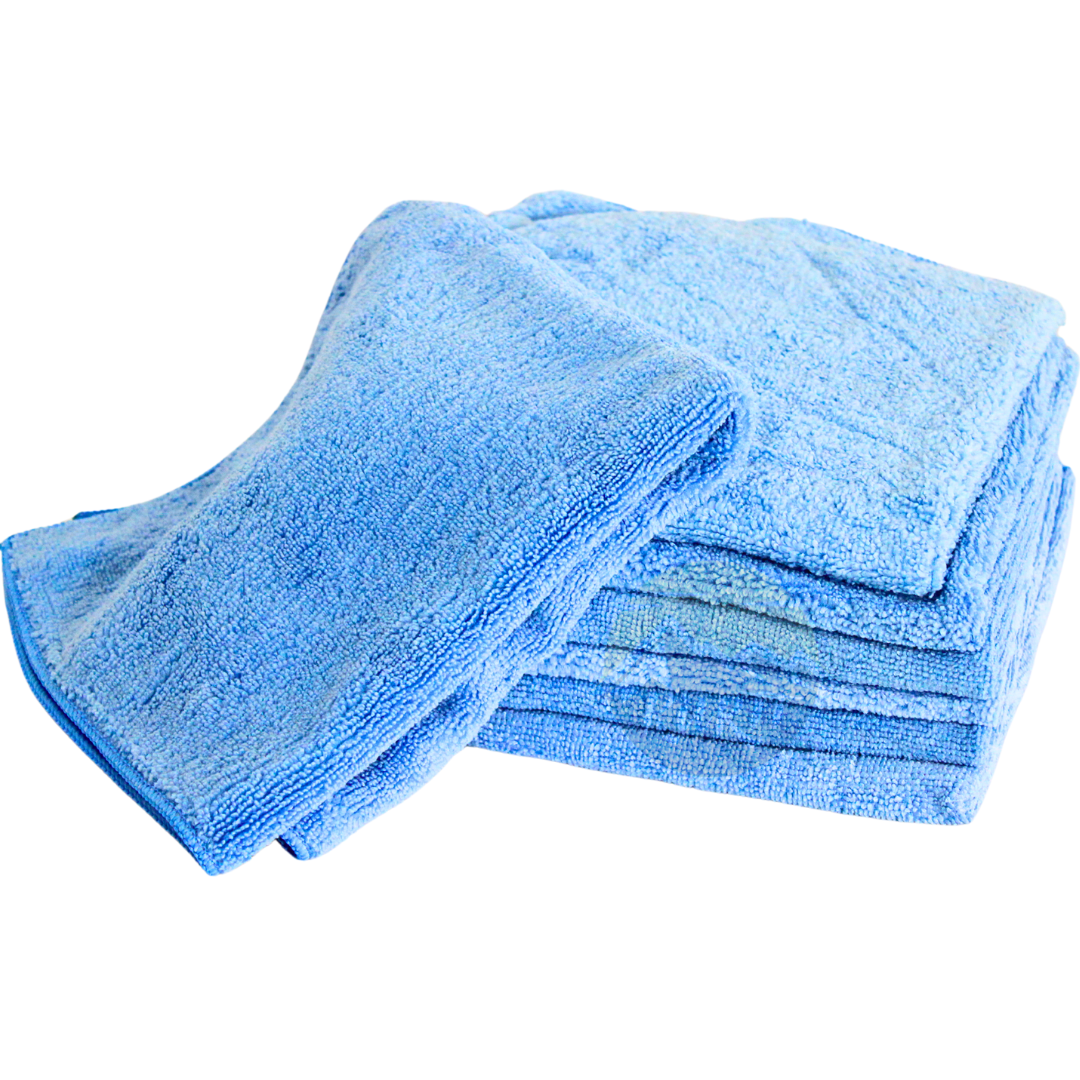 Microfiber cloths - polishing cloths 40 x 40 cm - 80 pieces