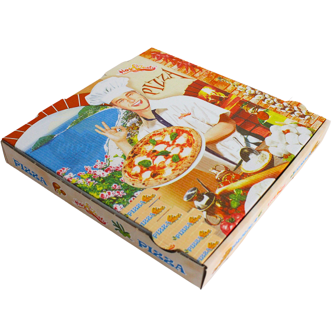 Pizzakarton Wit 30x30x4 cm - 100 stuks