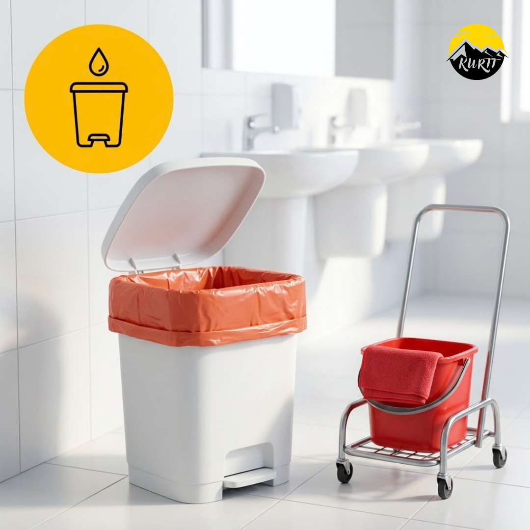 HDPE Afvalzakken 58 x 100 cm T23 Rood – 60 liter – doos 500 stuks