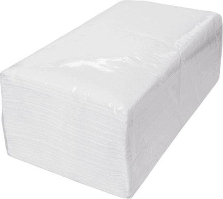 Servetten 1/4 vouw 33 x 33 cm - 1-laags