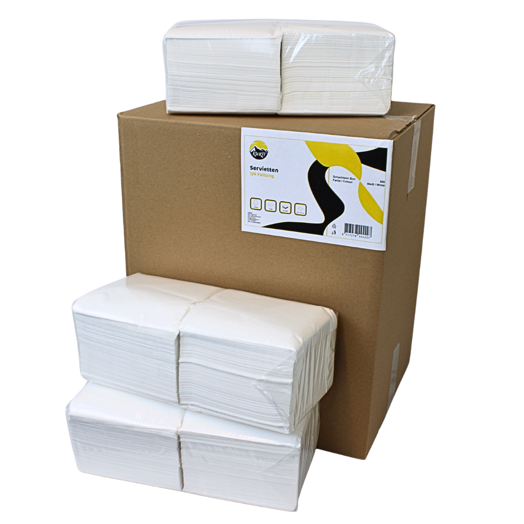 4500 Servetten 1-laags (9 x 500) servet wit