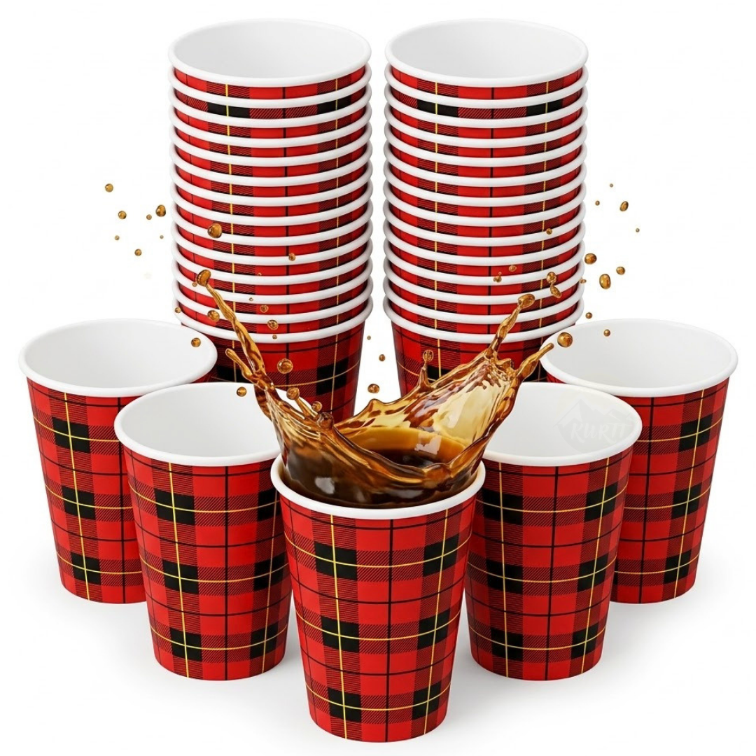 2500x Koffiebekers to go 180ml Karton – Wegwerpbekers - inclusief sup
