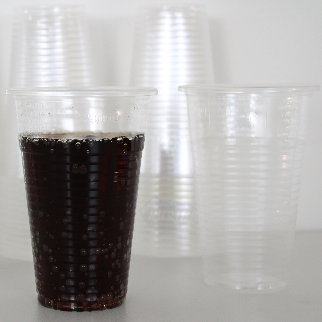 Boissons jetables transparentes 0,2 L - 1000 pièces incl. SOUPER