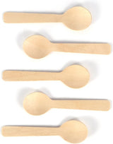 Houten Theelepels, Ijslepel 100mm - 200 stuks