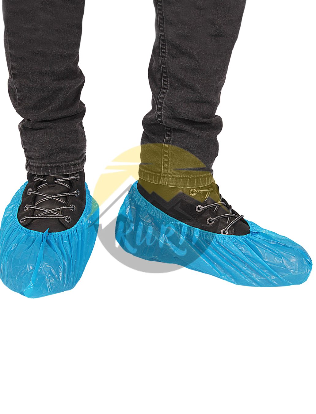 Schoenhoesjes wegwerp blauw - 100 Stuks
