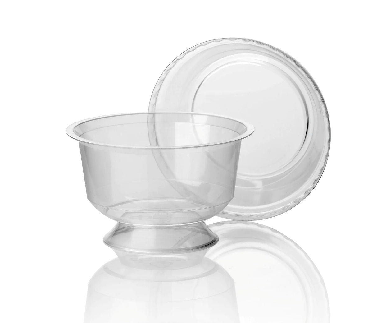 Coupe à dessert PP sur socle 95mm - 10 pièces