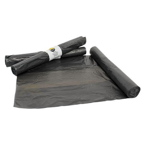 HDPE Afvalzakken 61 x 80 cm Grijs (60L) – Type 23 (op rol) - 500 stuks