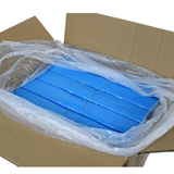HDPE Zakken 70 x 110 cm Blauw (120L) – Type 25 (op rol) - 500 stuks