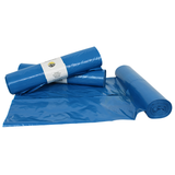 LDPE Afvalzakken 70 x 110 cm (120L) – Blauw – Type 60 (op rol) - 200 stuks