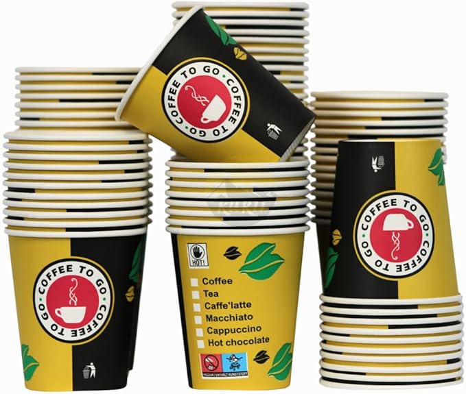 Coffee cups 200ml 8 oz - 1000 pieces