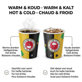 Koffiebekers to go 180ml Karton Goud – 1000 Stuks incl sup