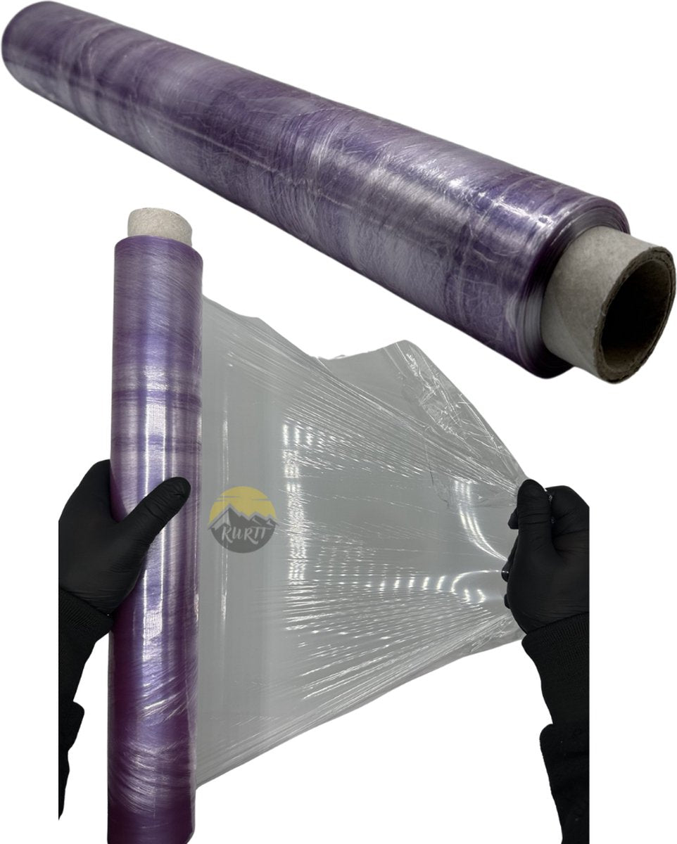 Cling film Lilac 45cm x 300 meters - 4 rolls