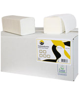 1000 Paper towels, white 2-ply 24 x 21 cm Z-fold (5 x 200 sheets)