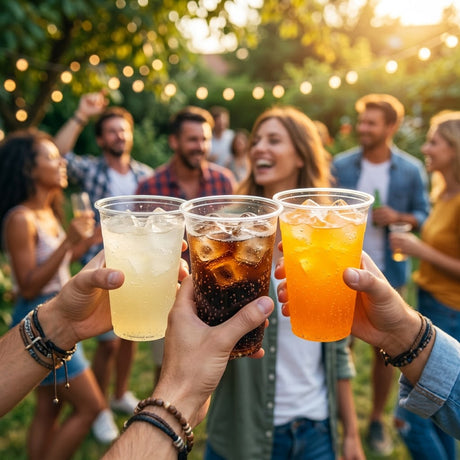 Bierbekers 400ml Transparant Plastic – Wegwerpbekers Breukbestendig