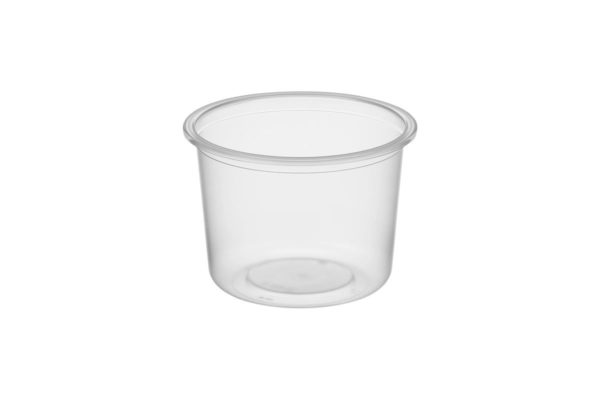 Ronde PP Sealbakjes Transparant Ø 115 mm – 250, 350 of 500 ml – per 50, 100 of 500 stuks