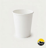 Wit Koffiebeker 180ml (7.5oz) – Composteerbaar Karton, Vending Profiel | 70mm - 2500 stuks