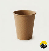 Kraft Koffiebeker 180ml (7.5oz) – Composteerbaar Karton, Vending Profiel | 70mm - 2500 stuks