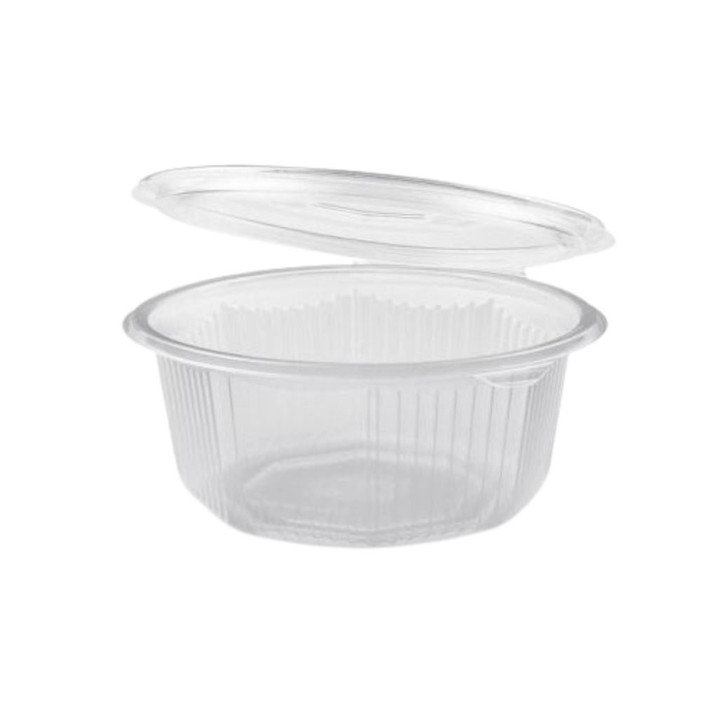 PP Salade bakje Transparant 8-hoekig 750ml - 50 stuks