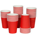 Koffiebekers, drinkbekers, kartonnen bekers 8 oz / 200ml