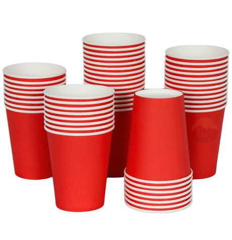 Koffiebekers, drinkbekers, kartonnen bekers 8 oz / 200ml