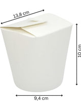 Noodle Box Blanco white 26 oz - 500 pieces