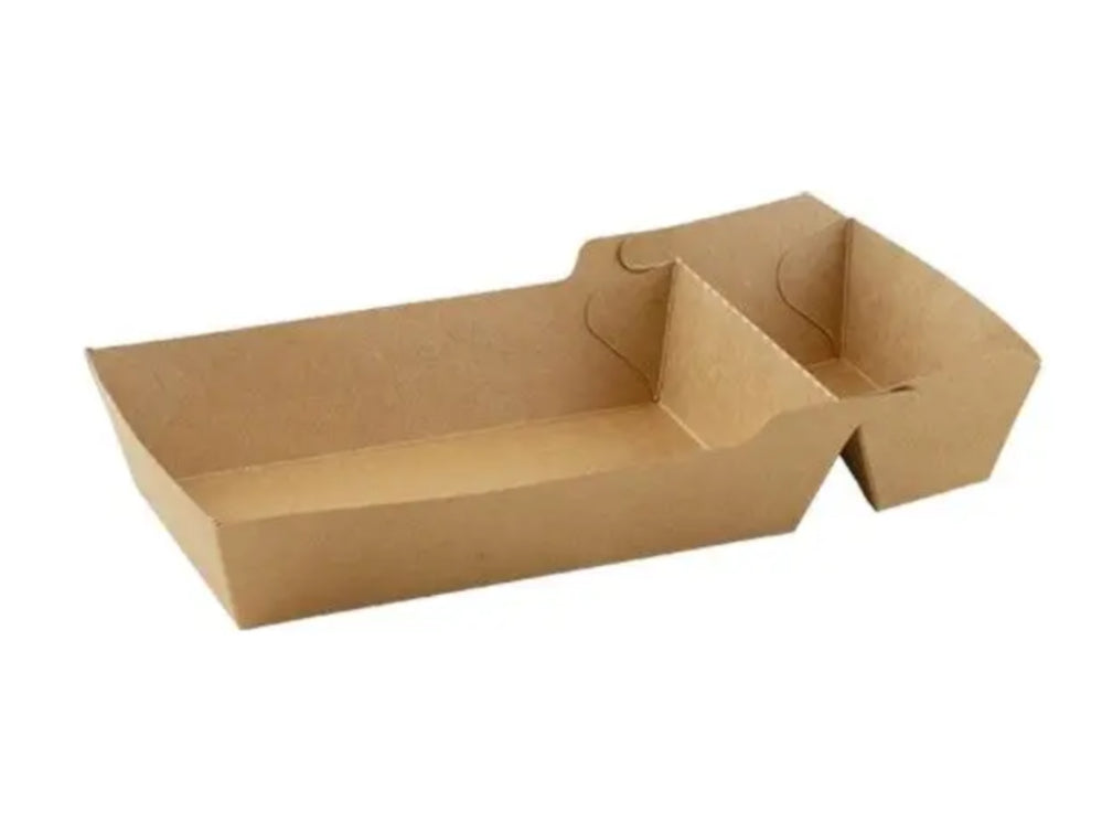 Snackbakjes, Frietbakjes, Kraftpapier