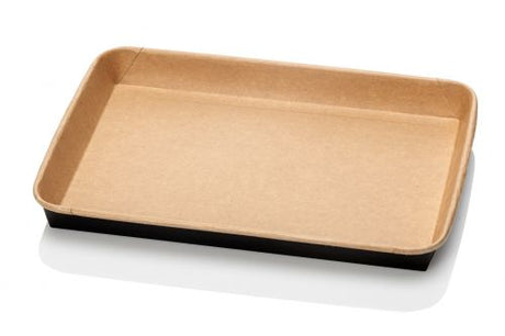 Kraft Sushi tray 256x182mm - 100 stuks