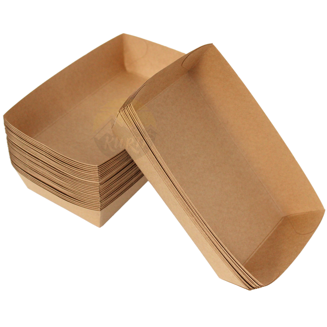 Snackbakjes, Frietbakjes, Kraftpapier