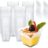 Amusebakjes 60ml Transparant – 100 Stuks | Sausbakjes Borrel Fingerfood