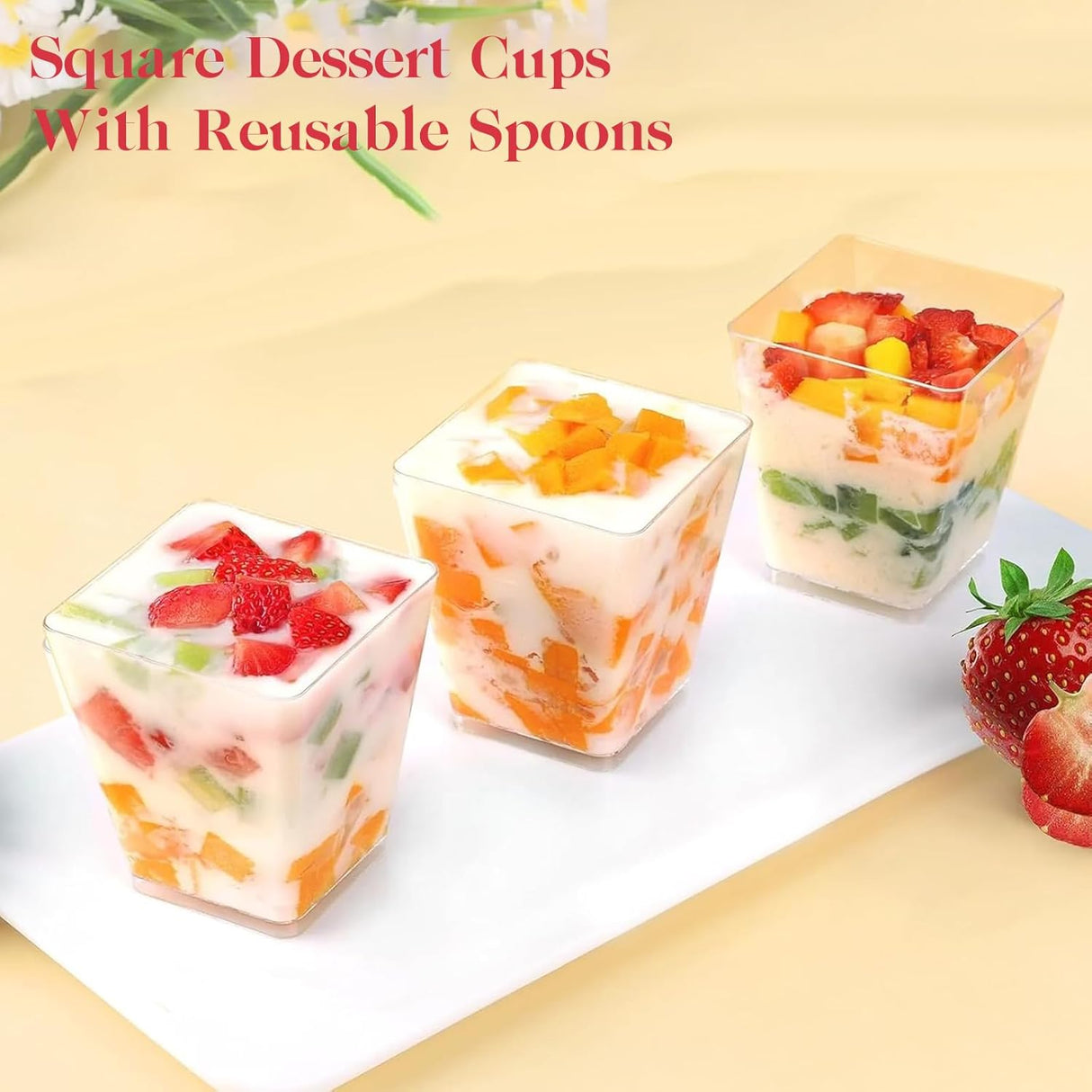 Amusebakjes 60ml Transparant – 100 Stuks | Sausbakjes Borrel Fingerfood
