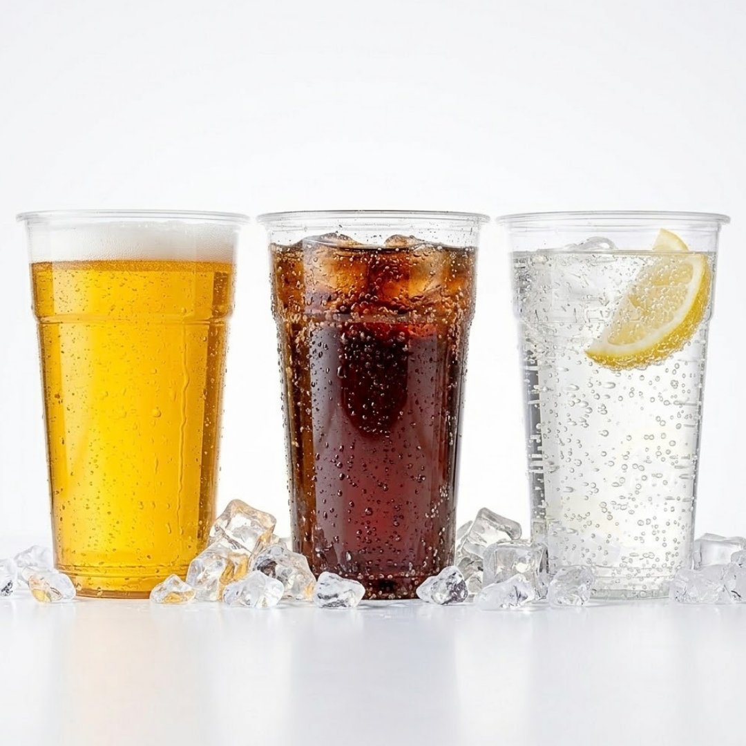 Bierbekers 300ml Transparant Plastic – Wegwerpbekers breukbestendig incl sup