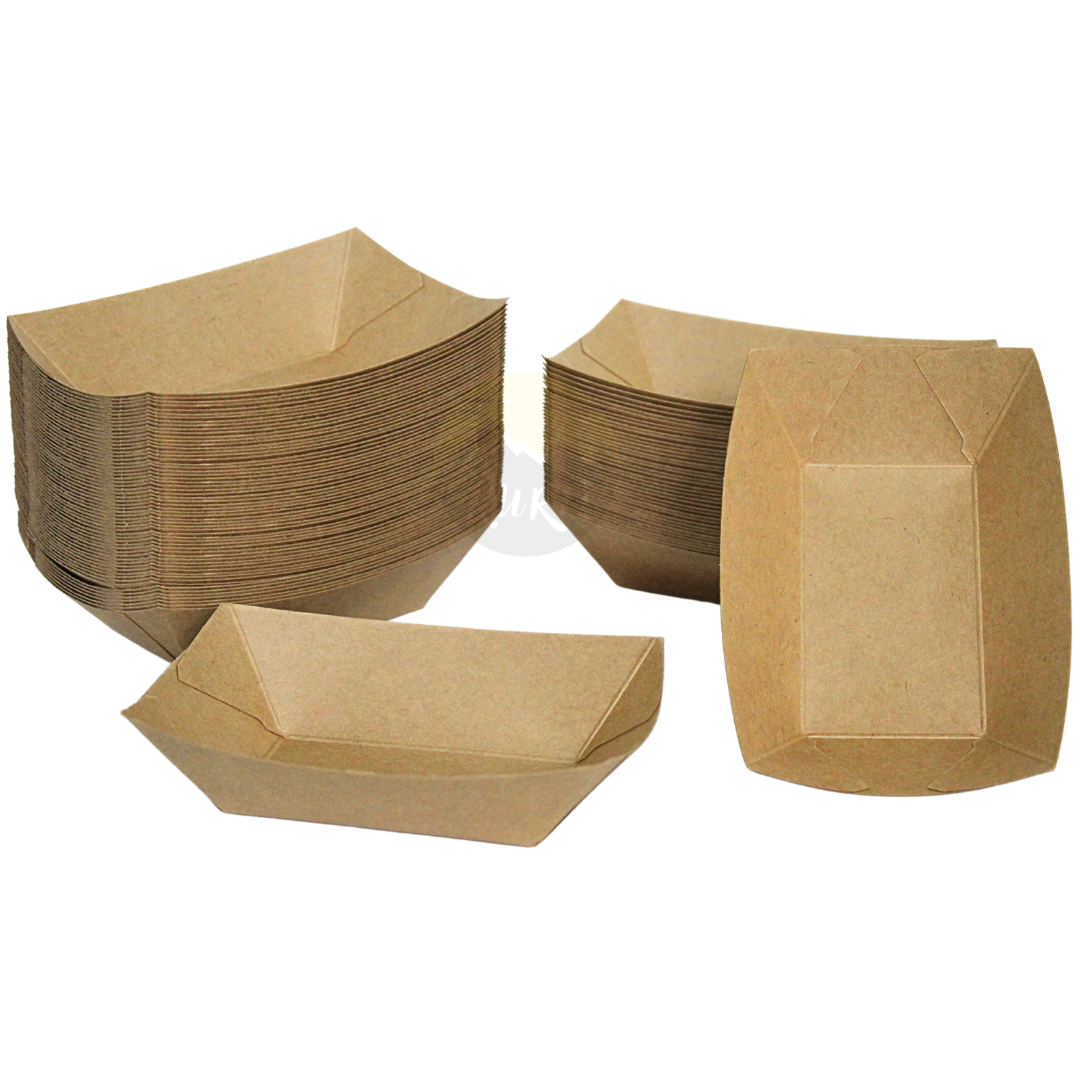 Kraft Snackbakje - Fingerfood boat tray M - 100 stuks