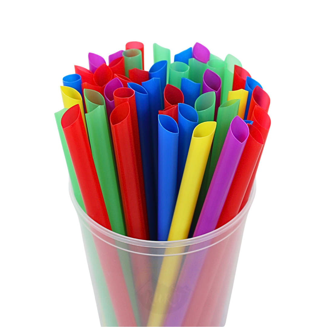 Bubble Tea PP Rietjes herbruikbaar 12x220mm - 200 stuks